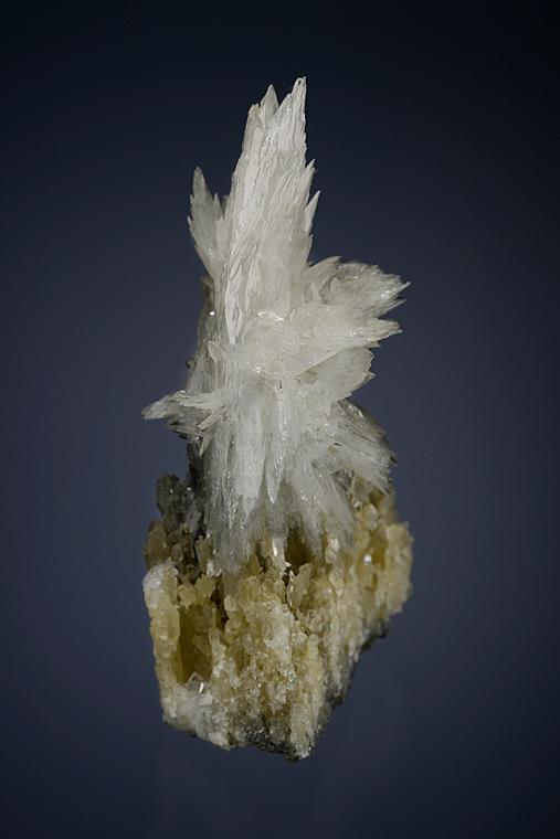 COLEMANITE on CALCITE